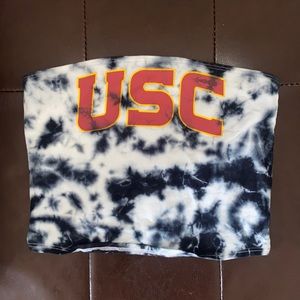 USC TROJANS TUBE TOP PINK COLLEGIATE COLLECTION